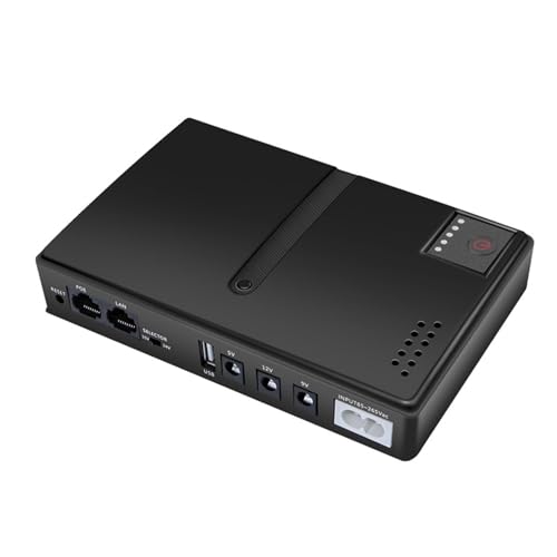 Amazon.co.jp: ミニ UPS バッテリーバックアップ、10400mAh 36W